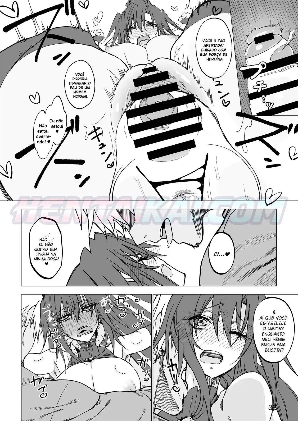 Imagem 37 de 51 - [Komagata] Isekai Mesu Yuusha - Manga Hentai