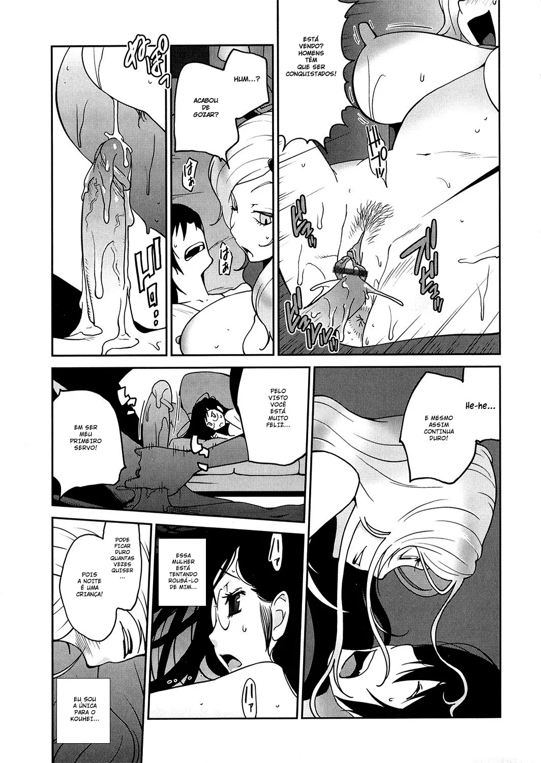 Imagem 103 de 194 - [Kotoyoshi Yumisuke] Anoko to Apaman - Manga Hentai