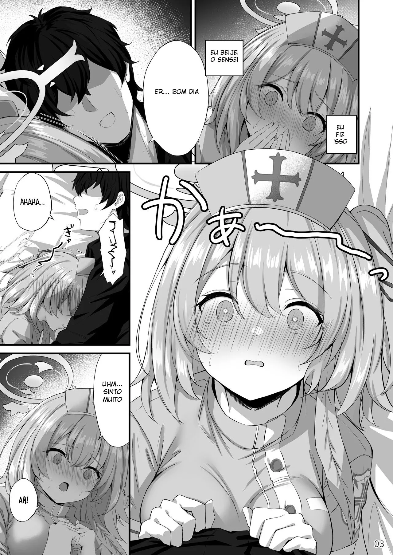 Imagem 4 de 22 - [Mary-san] Sensei, Okagen Dou desu ka? (Blue Archive) - Manga Hentai