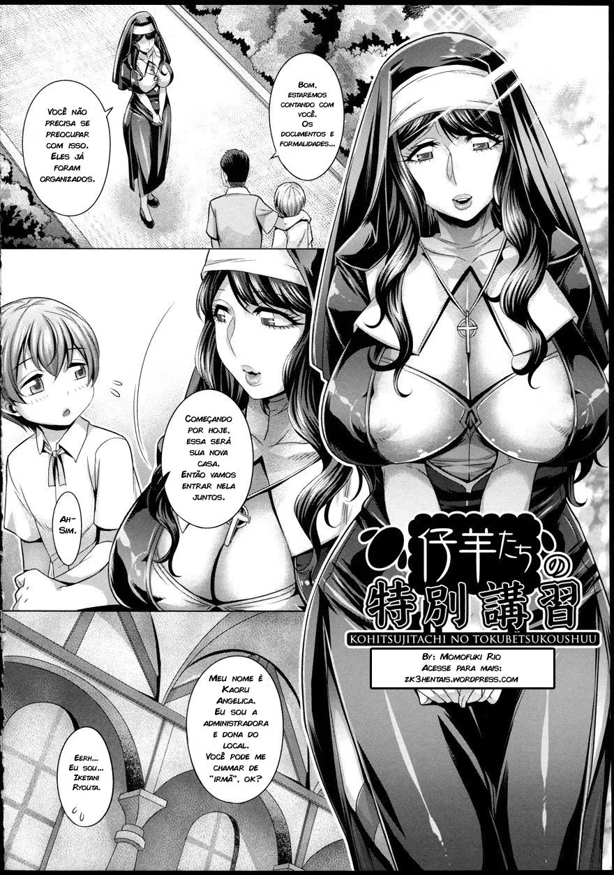 Imagem 3 de 23 - [Momofuki Rio] Kohitsuji-tachi no Tokubetsu Koushuu (Chijou no Kiwami) - Manga Hentai
