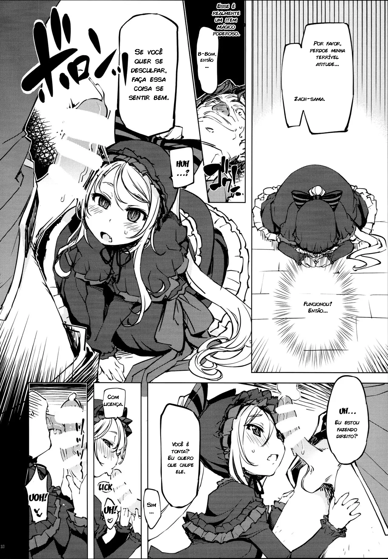 Imagem 9 de 38 - [mil] Datenniku (Overlord) - Manga Hentai