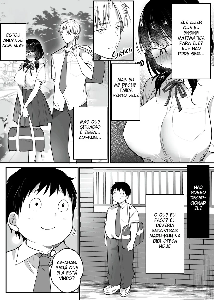 Imagem 7 de 58 - [Misaoka] Kareshi-mochi Jimi-ko no Koukishin 〜 Damenano ni… Ikemen Kara no Sasoi wa Kotowarenai 〜 - Manga Hentai