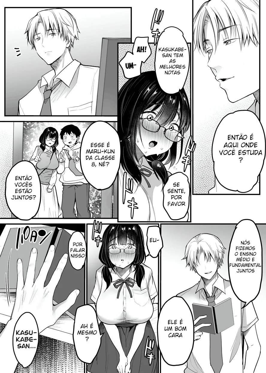 Imagem 9 de 58 - [Misaoka] Kareshi-mochi Jimi-ko no Koukishin 〜 Damenano ni… Ikemen Kara no Sasoi wa Kotowarenai 〜 - Manga Hentai