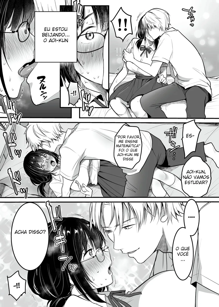 Imagem 12 de 58 - [Misaoka] Kareshi-mochi Jimi-ko no Koukishin 〜 Damenano ni… Ikemen Kara no Sasoi wa Kotowarenai 〜 - Manga Hentai