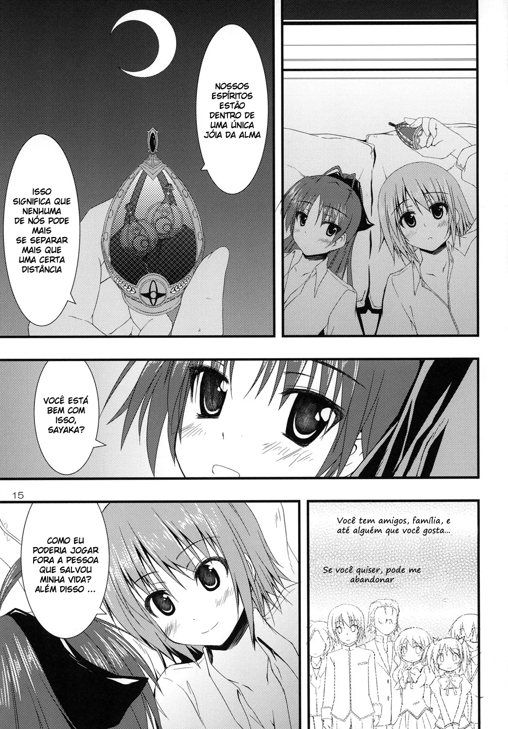 Imagem 14 de 22 - [Akiduki Akina] Futari no Kyori wa 100m! (Puella Magi Madoka Magica) - Manga Hentai