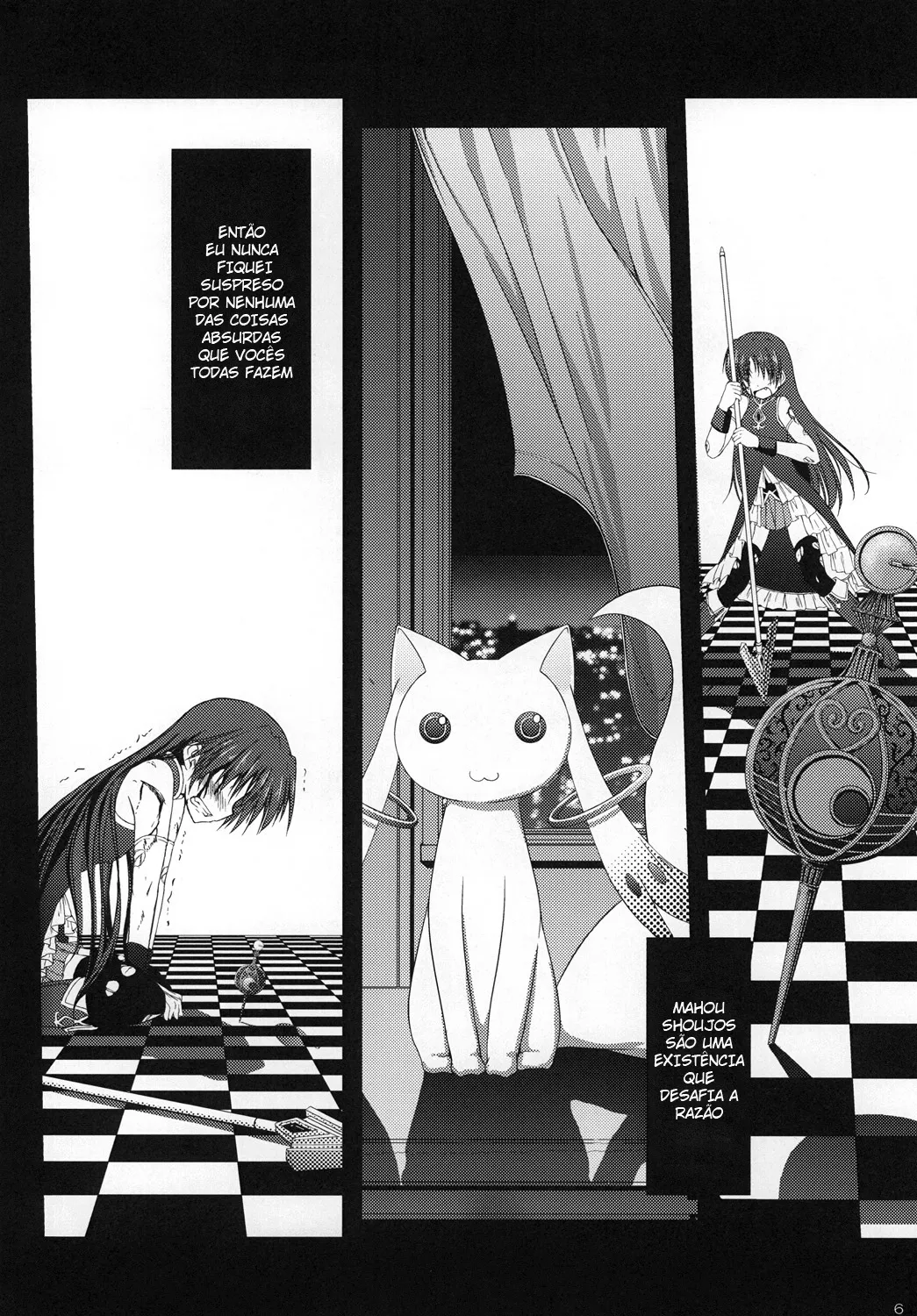 Imagem 5 de 22 - [Akiduki Akina] Futari no Kyori wa 100m! (Puella Magi Madoka Magica) - Manga Hentai