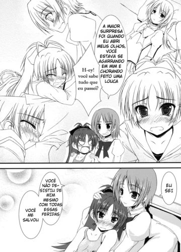 [Akiduki Akina] Futari no Kyori wa 100m! (Puella Magi Madoka Magica) - Foto 8