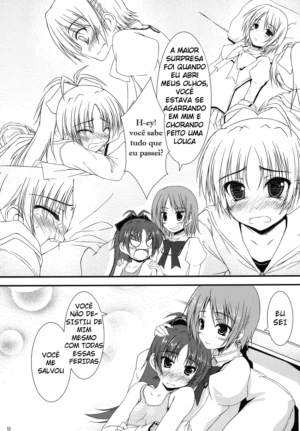 Imagem 8 de 22 - [Akiduki Akina] Futari no Kyori wa 100m! (Puella Magi Madoka Magica) - Manga Hentai
