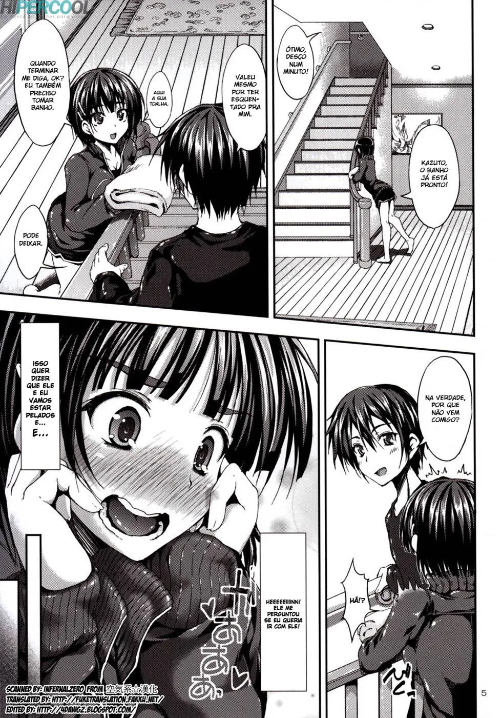 Imagem 4 de 20 - [Akiduki Akina] Ogikei-chan Dakara H Shite mo Mondai nai yo ne (Sword Art Online) - Manga Hentai