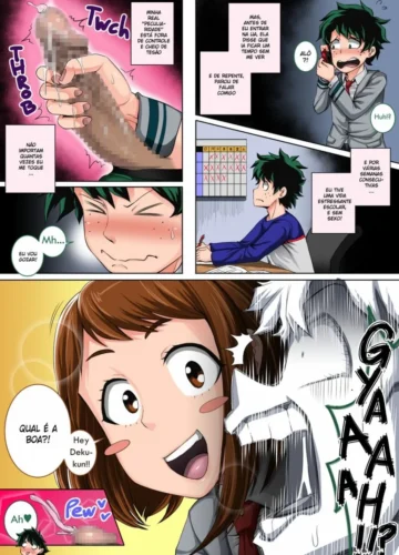 [Juna Juna Juice] Boku no Harem Academia 3-wa Ochako Hen Arata na SEX Friend (Boku no Hero Academia) - Foto 5
