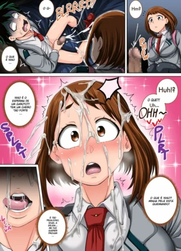 [Juna Juna Juice] Boku no Harem Academia 3-wa Ochako Hen Arata na SEX Friend (Boku no Hero Academia) - Foto 6
