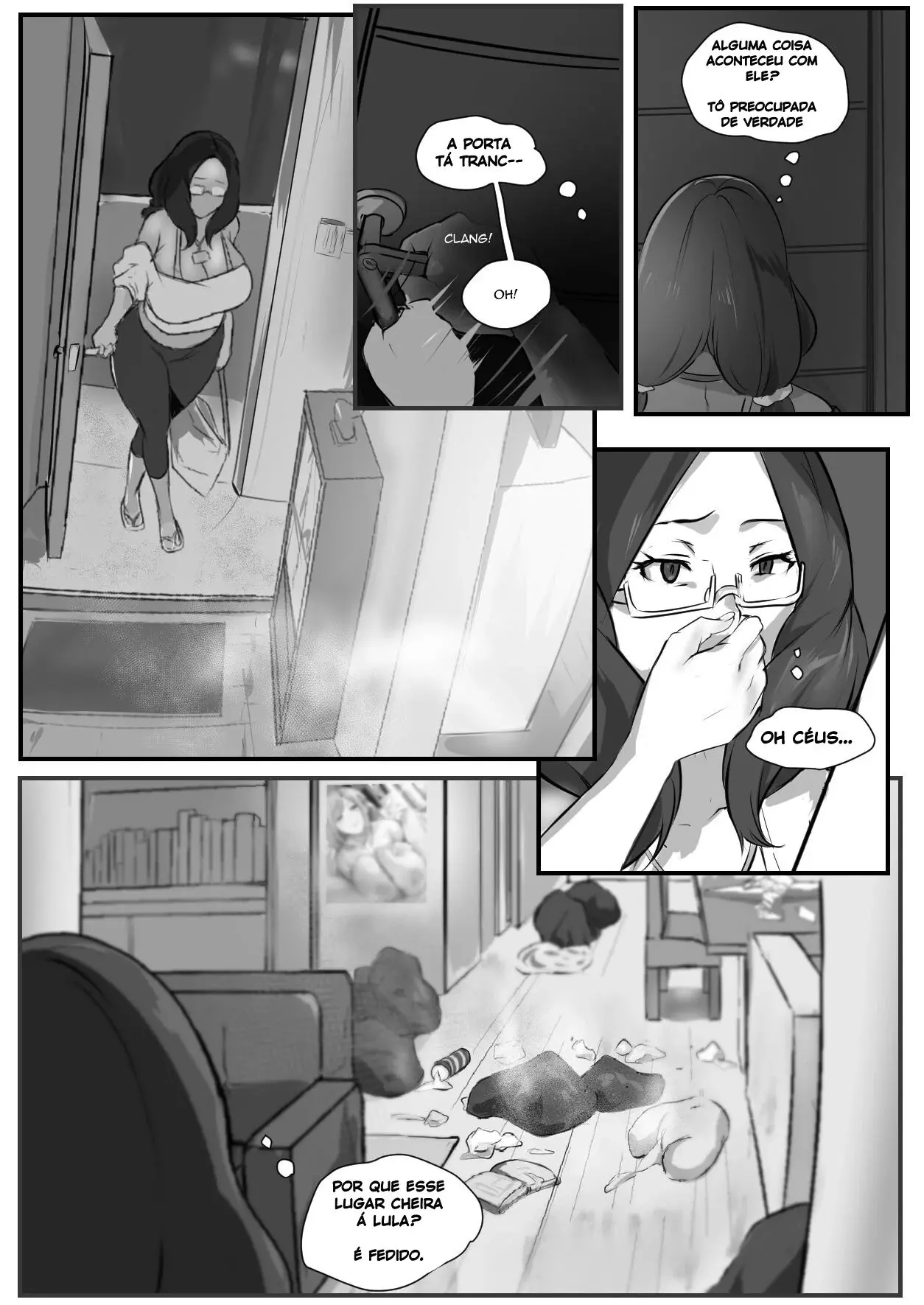 Imagem 12 de 54 - [Cafekun] The Secret Of Kohinata-San EX - Manga Hentai