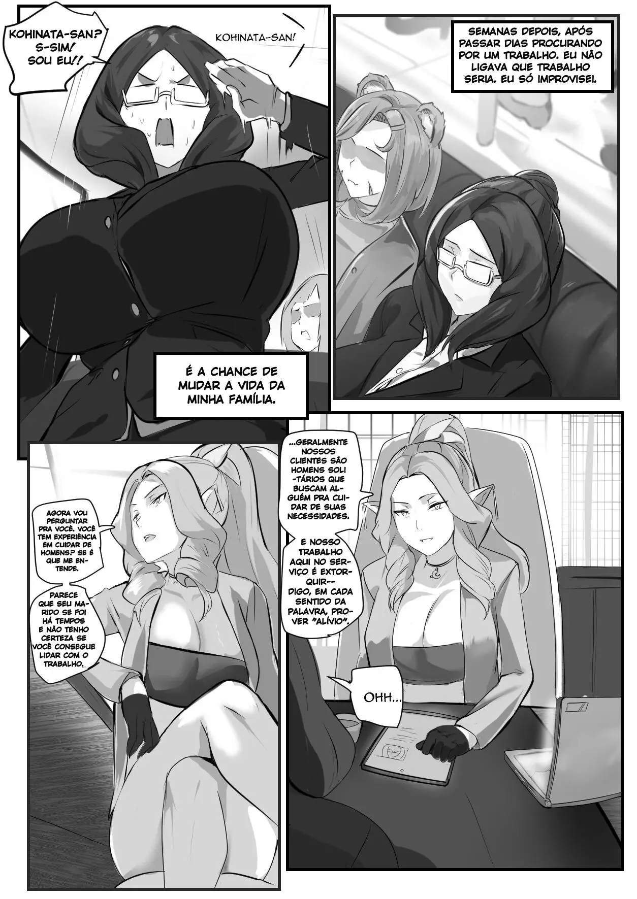 Imagem 9 de 54 - [Cafekun] The Secret Of Kohinata-San EX - Manga Hentai