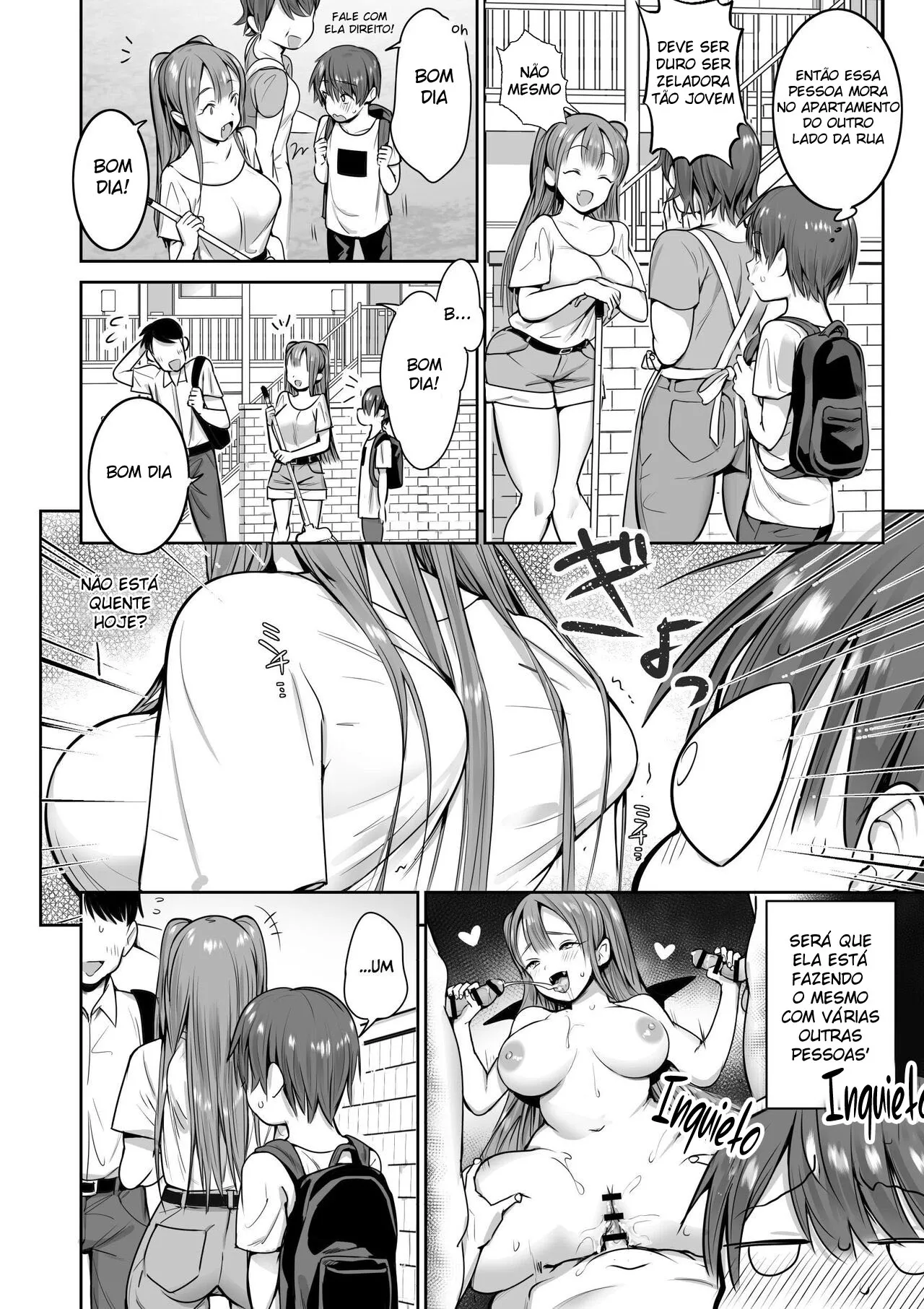 Imagem 26 de 31 - [Caffeine Chuudoku] Boku no Ie ni wa Succubus ga Kuru - Manga Hentai