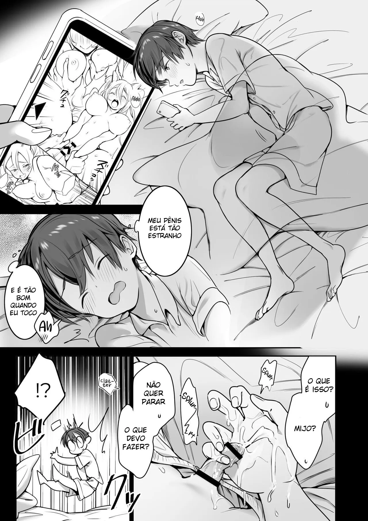 Imagem 5 de 31 - [Caffeine Chuudoku] Boku no Ie ni wa Succubus ga Kuru - Manga Hentai