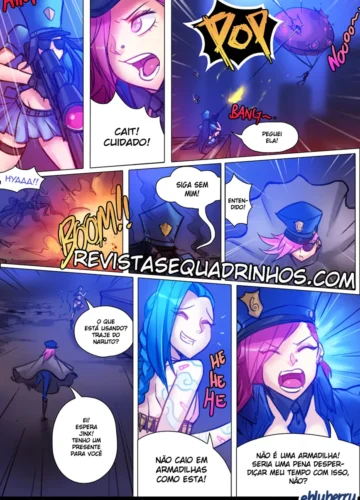 [Ebluberry] Jinx x VI x Jinx 1 (League of Legends) - Foto 11