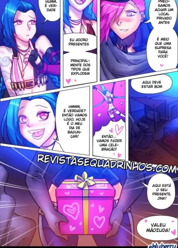 [Ebluberry] Jinx x VI x Jinx 1 (League of Legends) - Foto 12