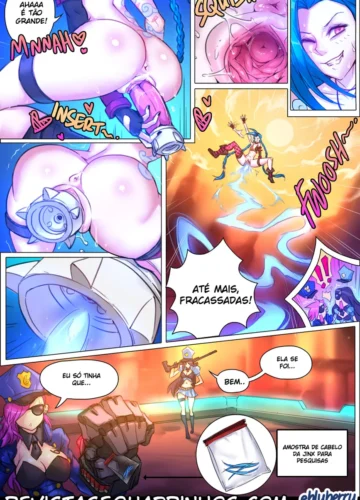 [Ebluberry] Jinx x VI x Jinx 1 (League of Legends) - Foto 3