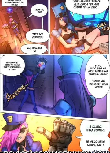 [Ebluberry] Jinx x VI x Jinx 1 (League of Legends) - Foto 6