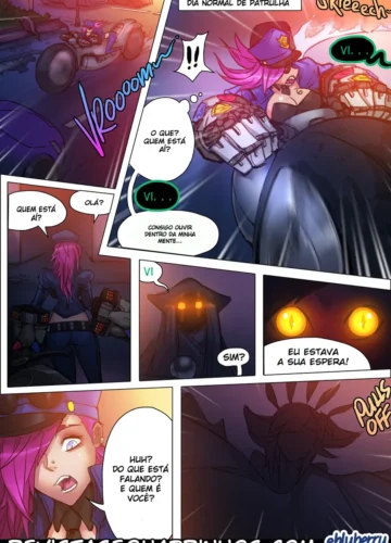 [Ebluberry] Jinx x VI x Jinx 1 (League of Legends) - Foto 7