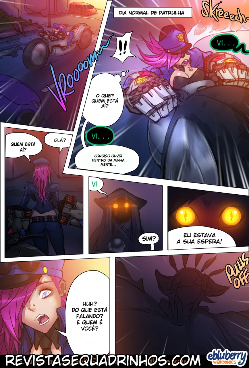 Imagem 7 de 25 - [Ebluberry] Jinx x VI x Jinx 1 (League of Legends) - Manga Hentai