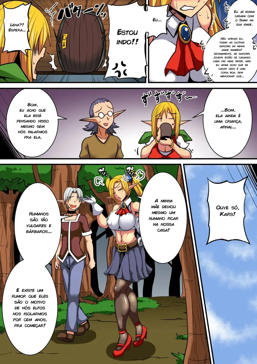 Imagem 4 de 59 - [Haneinu] Elf Oyako To Pakopako Ibunka Kouryuu!~Lena Hen~ - Manga Hentai