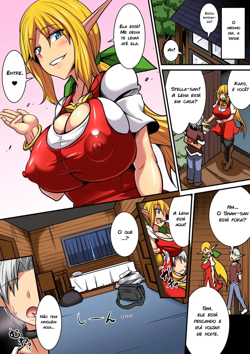 Imagem 50 de 59 - [Haneinu] Elf Oyako To Pakopako Ibunka Kouryuu!~Lena Hen~ - Manga Hentai