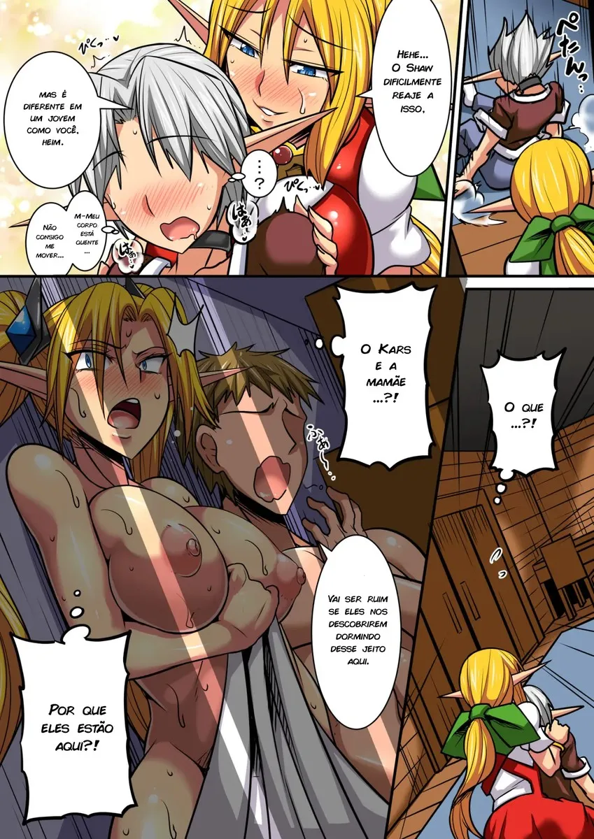 Imagem 51 de 59 - [Haneinu] Elf Oyako To Pakopako Ibunka Kouryuu!~Lena Hen~ - Manga Hentai