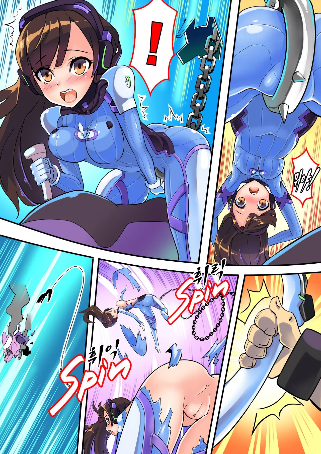 Imagem 4 de 10 - [HM] Viva la D.Va (Overwatch) - Manga Hentai