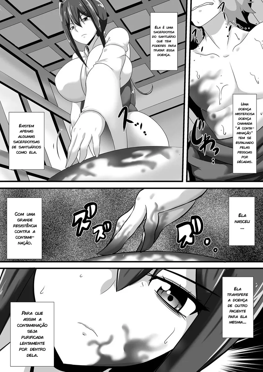Imagem 4 de 80 - [Haneinu] Kegare no Miko - Manga Hentai