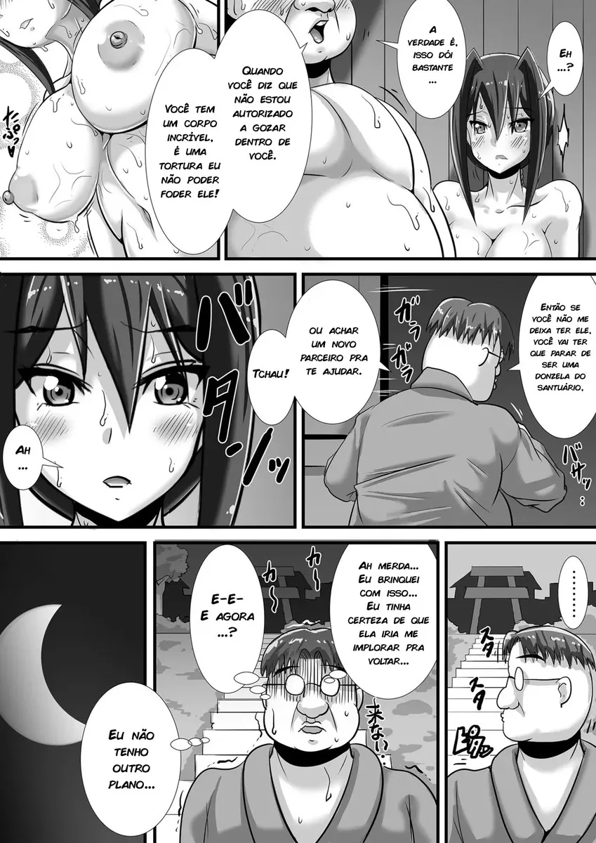 Imagem 41 de 80 - [Haneinu] Kegare no Miko - Manga Hentai