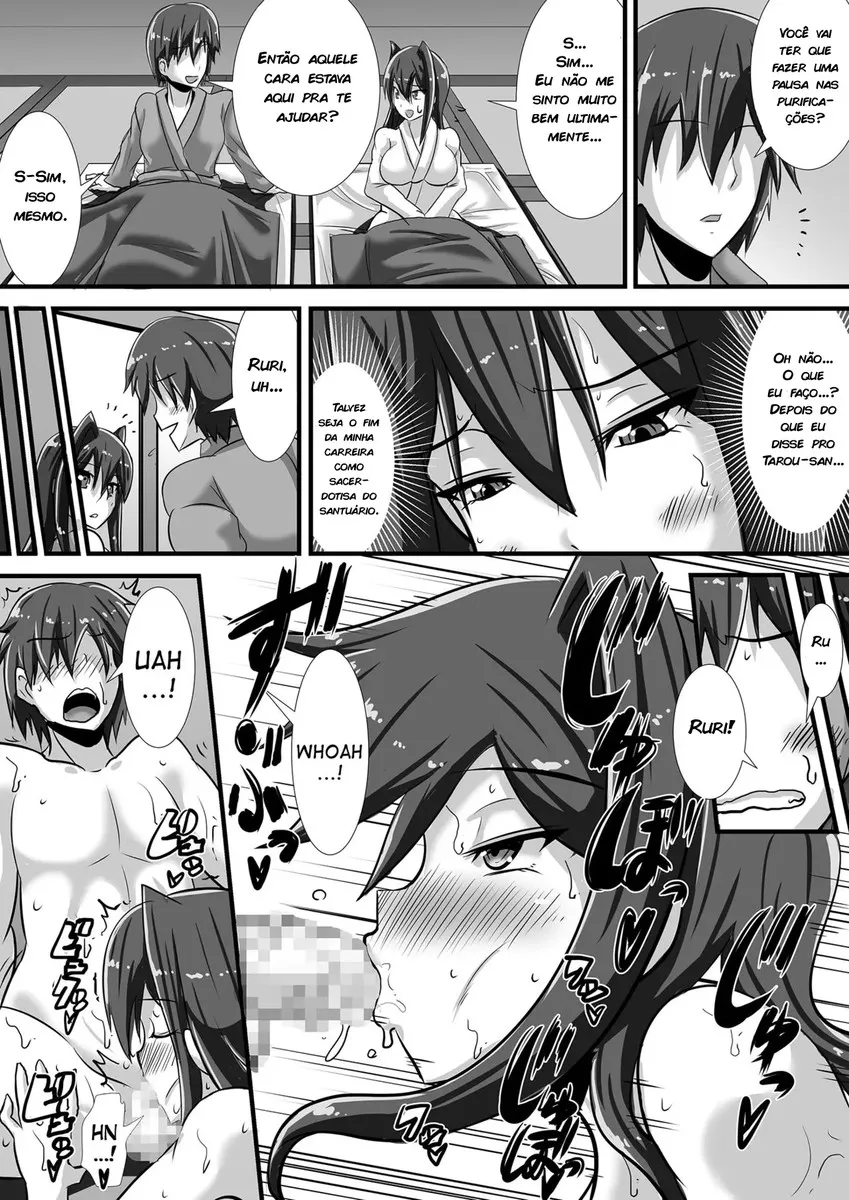 Imagem 42 de 80 - [Haneinu] Kegare no Miko - Manga Hentai