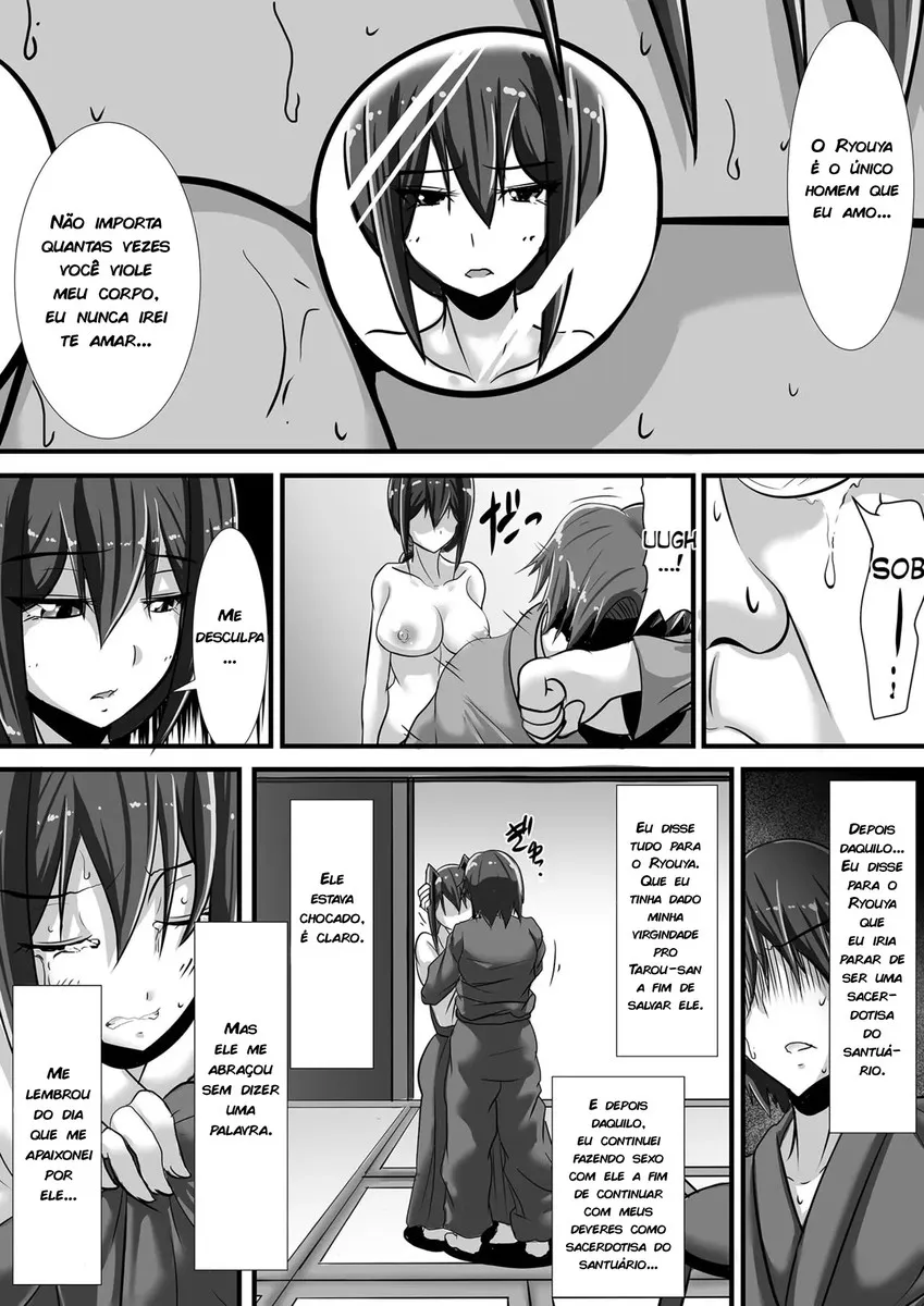 Imagem 57 de 80 - [Haneinu] Kegare no Miko - Manga Hentai