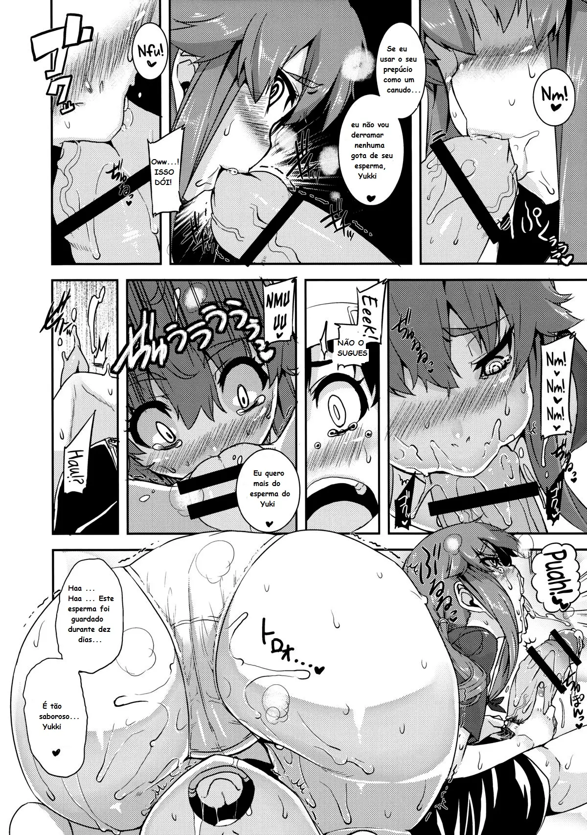 Imagem 12 de 25 - [Henkuma] Não se contenha! (Diário de Mikazuchi) - Manga Hentai