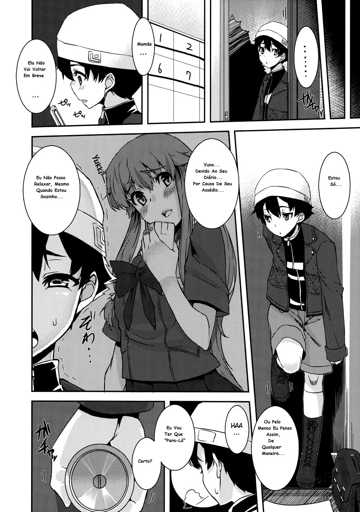 Imagem 6 de 25 - [Henkuma] Não se contenha! (Diário de Mikazuchi) - Manga Hentai