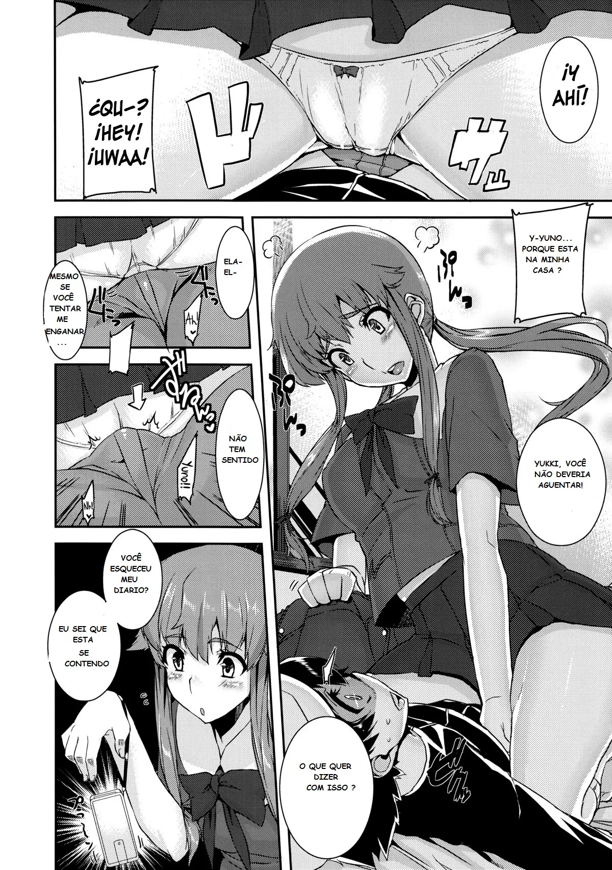 Imagem 8 de 25 - [Henkuma] Não se contenha! (Diário de Mikazuchi) - Manga Hentai