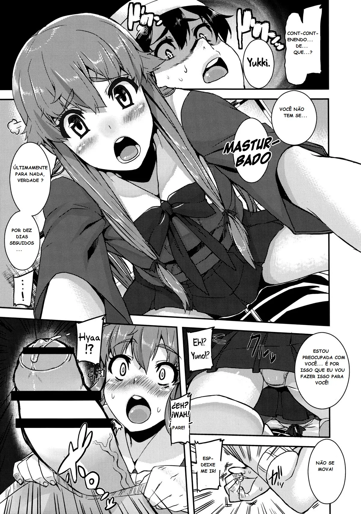 Imagem 9 de 25 - [Henkuma] Não se contenha! (Diário de Mikazuchi) - Manga Hentai