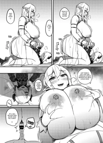 [Ikinari Mojio] Kusozako Sourou Maou wa Chouanzangata no Mucchi Muchi Elf Mama ni Makeppanashi - Foto 21