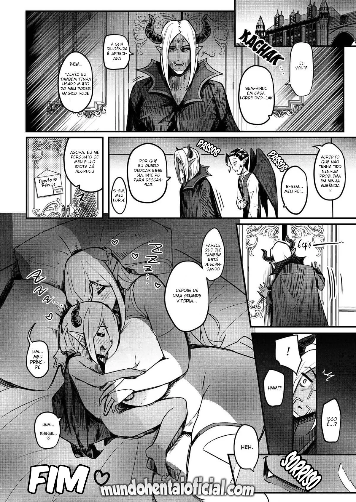 Imagem 35 de 39 - [Ikinari Mojio] Kusozako Sourou Maou wa Chouanzangata no Mucchi Muchi Elf Mama ni Makeppanashi - Manga Hentai