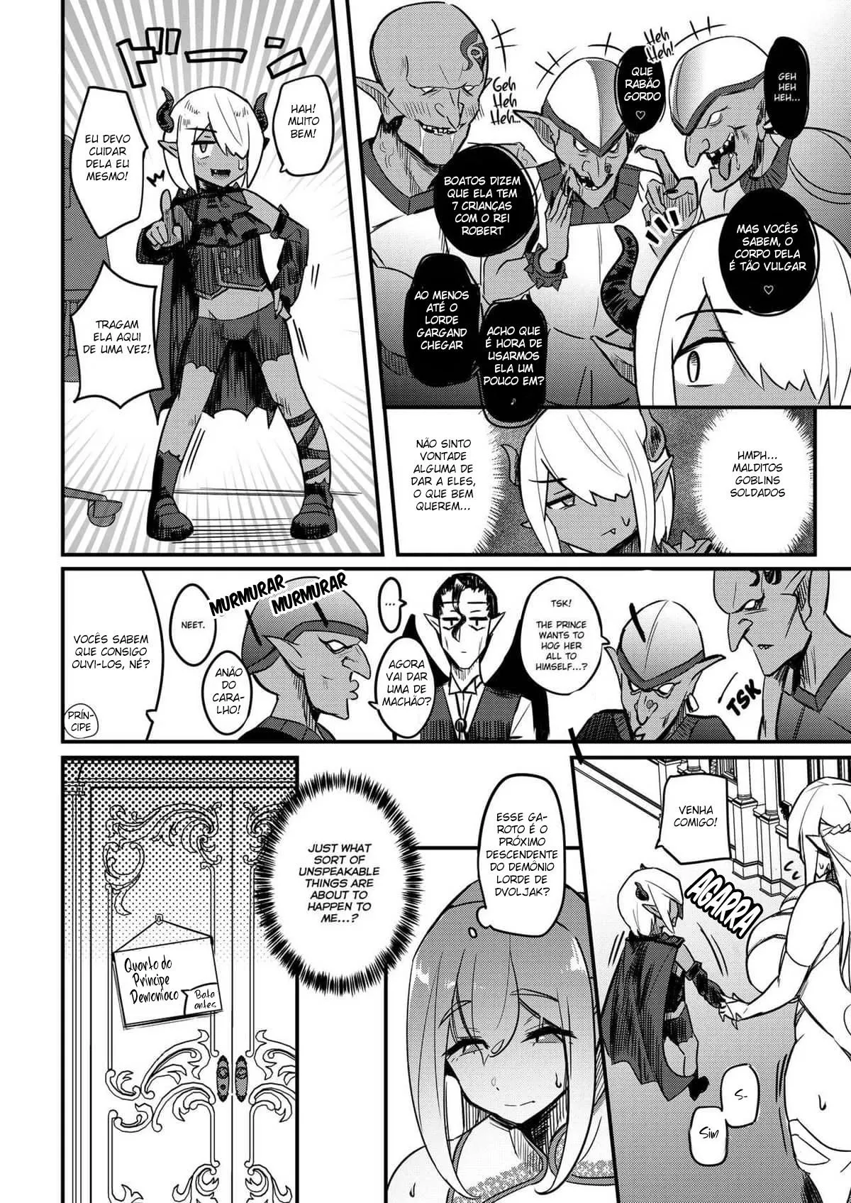 Imagem 5 de 39 - [Ikinari Mojio] Kusozako Sourou Maou wa Chouanzangata no Mucchi Muchi Elf Mama ni Makeppanashi - Manga Hentai