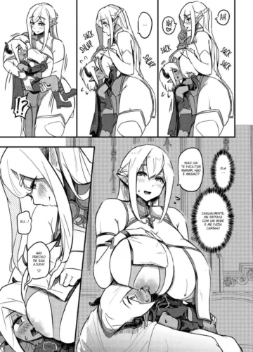 [Ikinari Mojio] Kusozako Sourou Maou wa Chouanzangata no Mucchi Muchi Elf Mama ni Makeppanashi - Foto 8