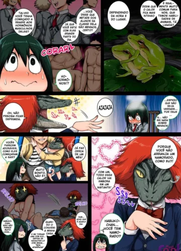 [Juna Juna Juice] Boku no Harem Academia 6-wa Koakuma no Itazura (Boku no Hero Academia) - Foto 79