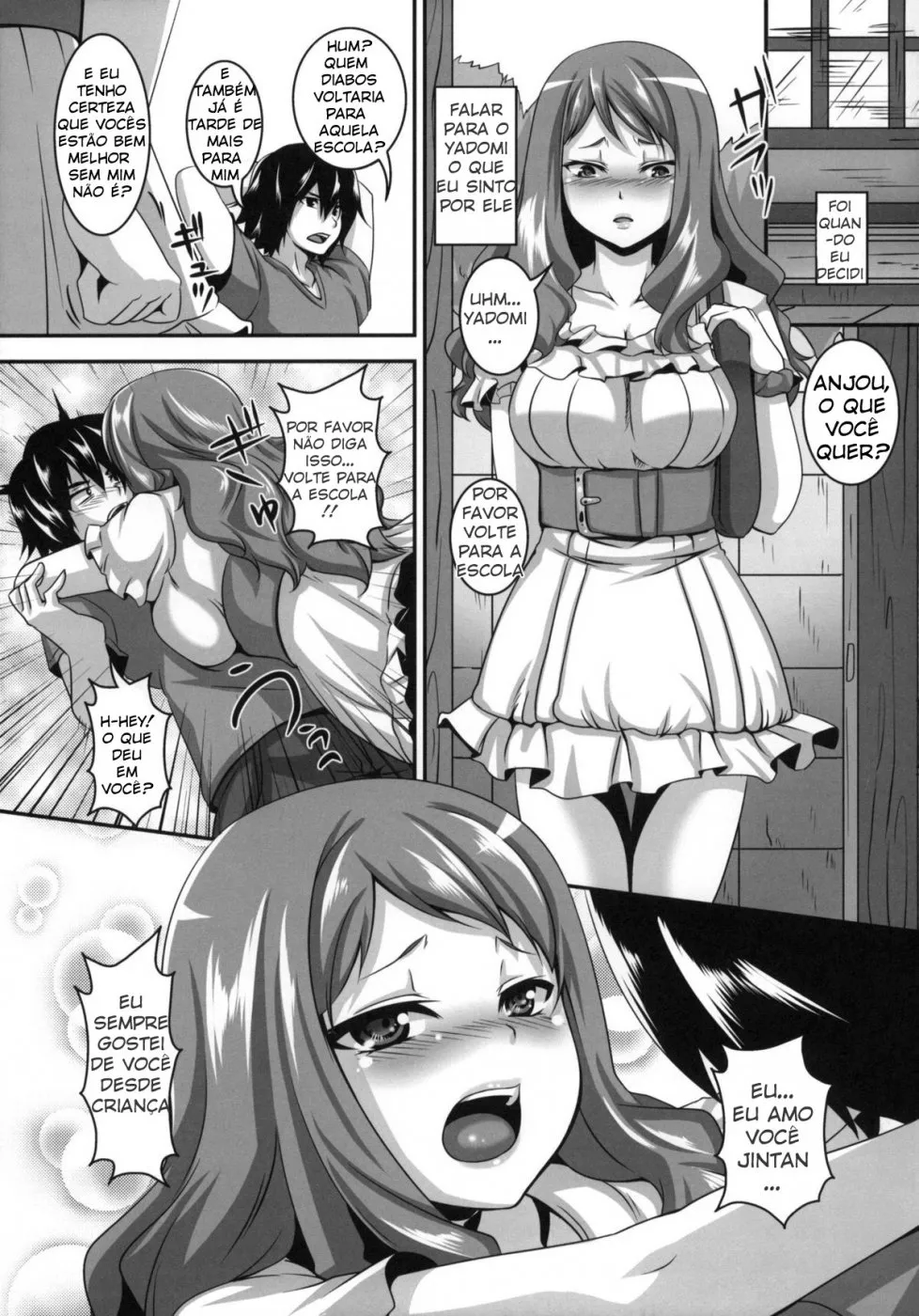 Imagem 14 de 33 - [Kazuhiro] Ano Hi Aishita Kanojo no Chitai wo Bokudake ga Mada Shiranai (Ano Hi Mita Hana no Namae wo Bokutachi wa Mada Shiranai) - Manga Hentai