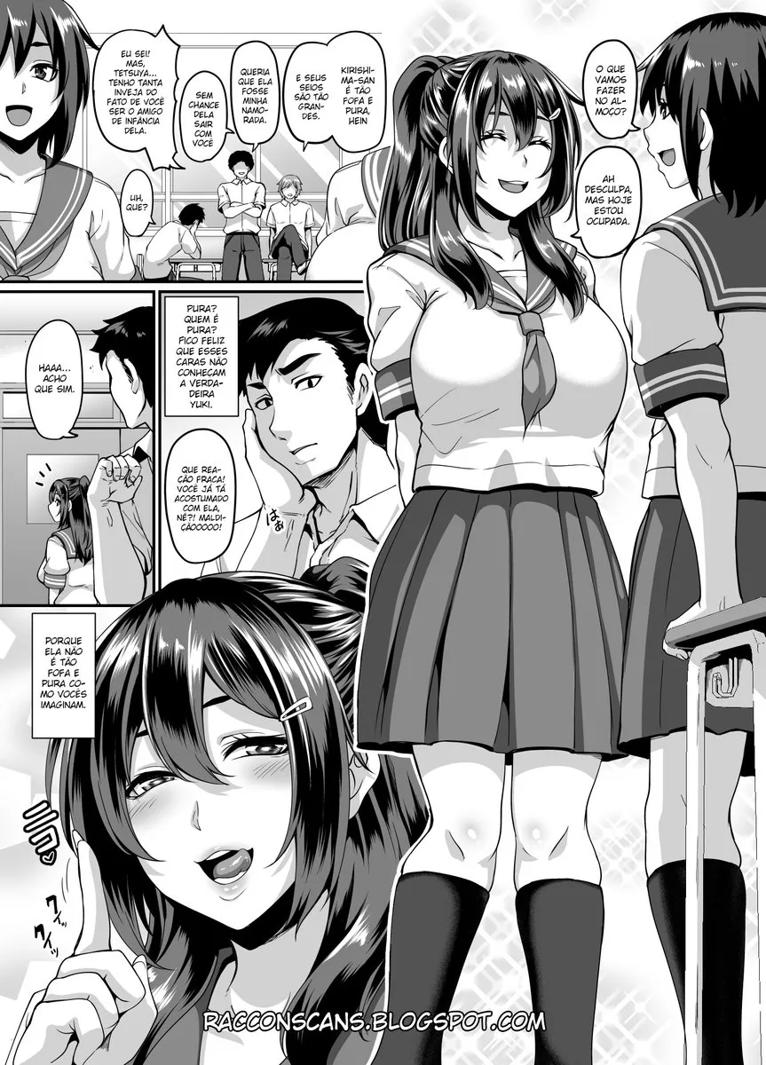 Imagem 2 de 40 - [Kazuhiro] Dosukebe Osananajimi to Yarimakuri Hamemakuri Sex Zanmai - Manga Hentai