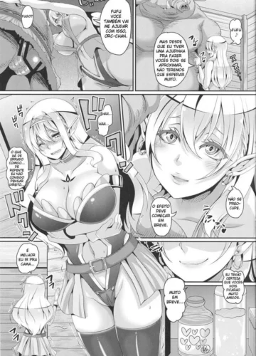 [Kazuhiro] Elfas Sensuais: Mãe e Filha com um Orc - Foto 16