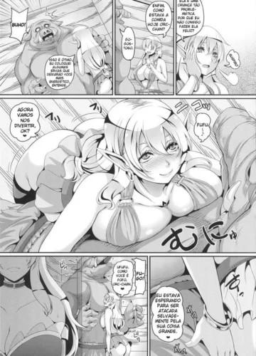 [Kazuhiro] Elfas Sensuais: Mãe e Filha com um Orc - Foto 6