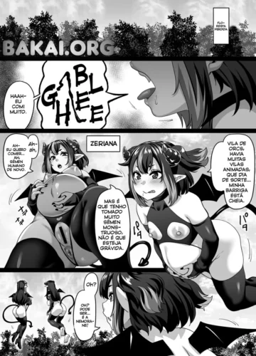 [Kazuhiro] Ueta Succubus Ikka wa Seiheki o Kojirasete iru - Foto 2
