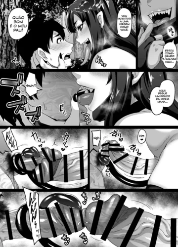 [Kazuhiro] Ueta Succubus Ikka wa Seiheki o Kojirasete iru - Foto 33
