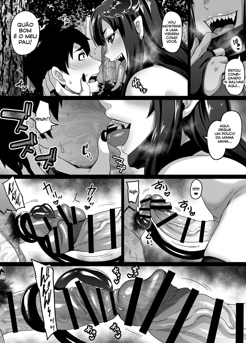 Imagem 33 de 54 - [Kazuhiro] Ueta Succubus Ikka wa Seiheki o Kojirasete iru - Manga Hentai