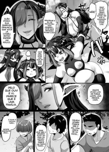 [Kazuhiro] Ueta Succubus Ikka wa Seiheki o Kojirasete iru - Foto 4